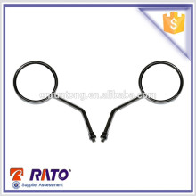 Cromo plateado helicóptero motocicleta accesorio motocicleta espejo trasero